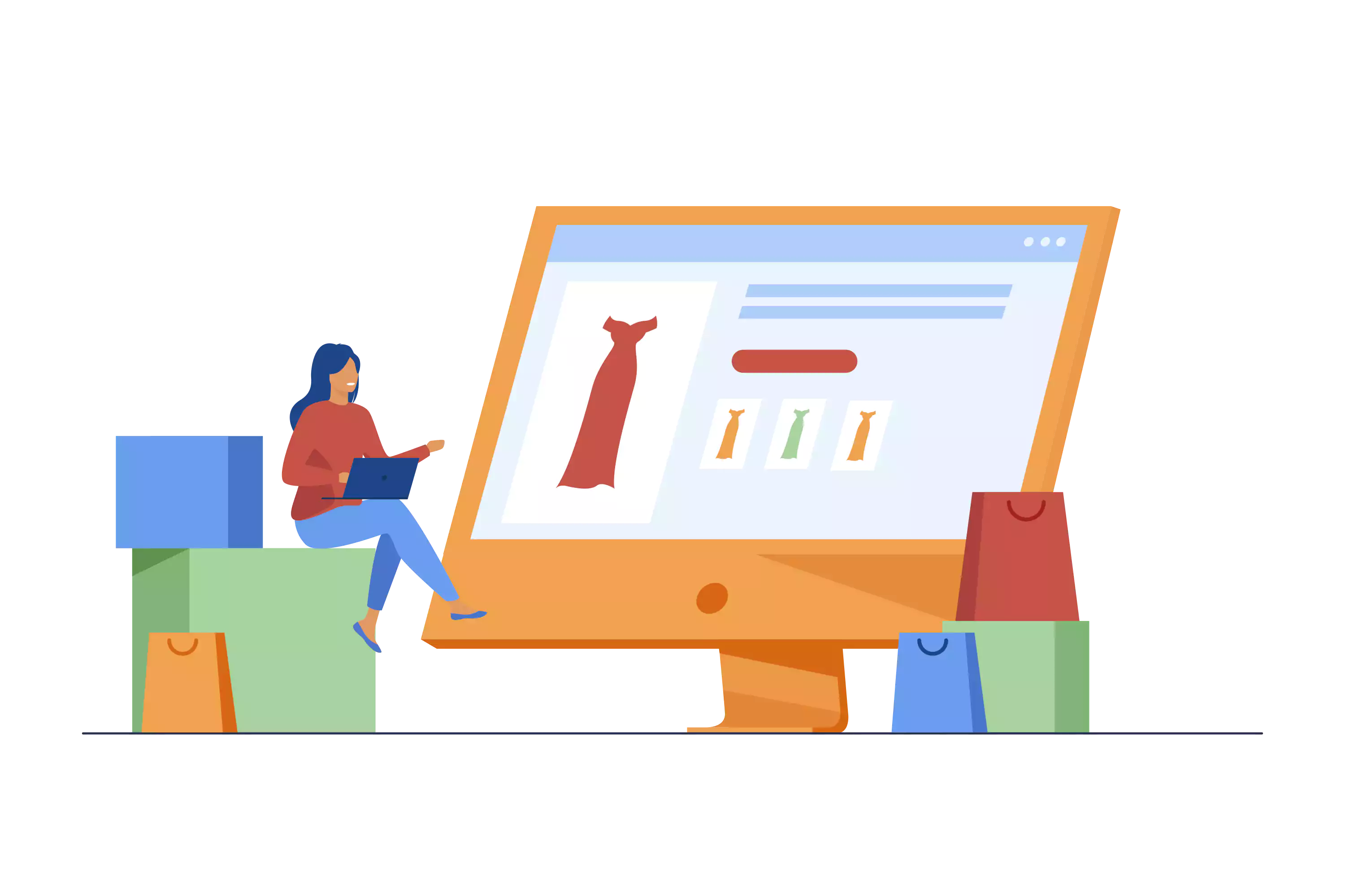 Custom-E-commerce-web-development-company-in-Saudi-Arabia-illustration