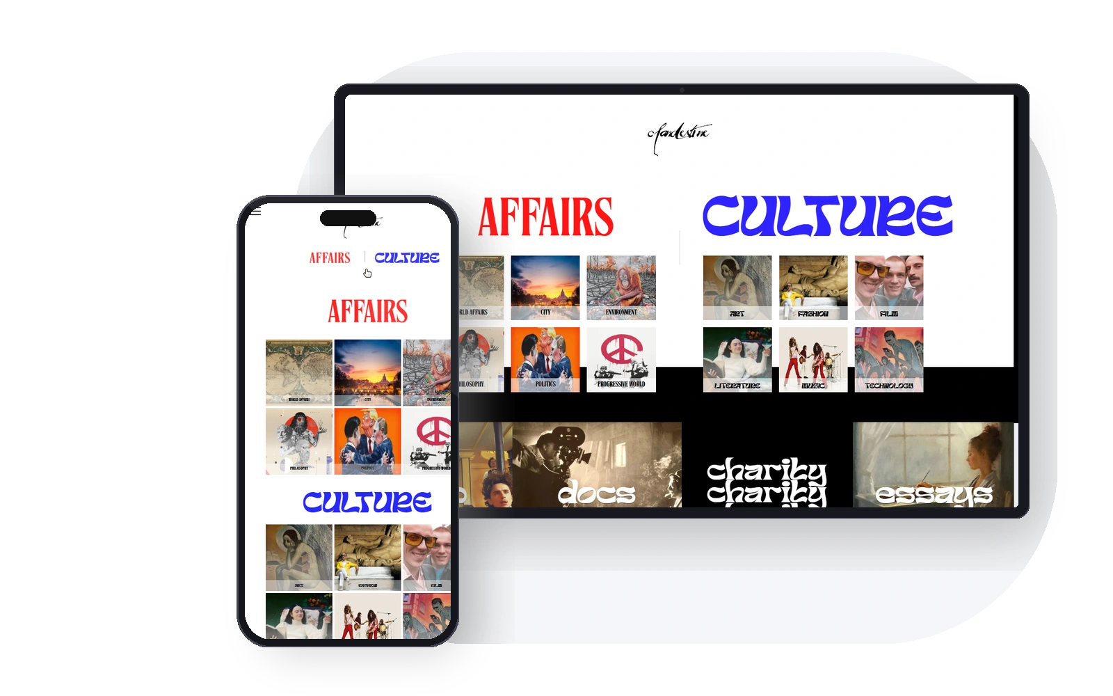 Clandestine Magazine Real Website
